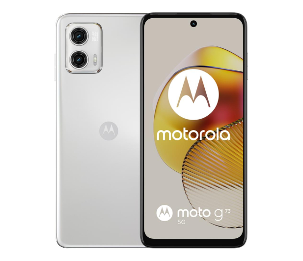 Motorola moto g73 5G 8/256GB Lucent White 120Hz - 1111279 - zdjęcie